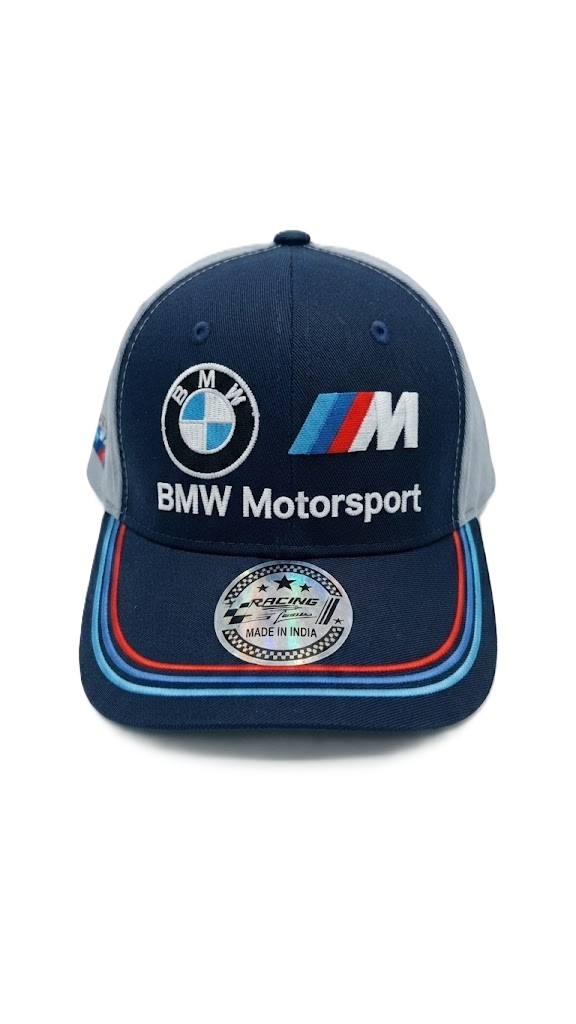 GORRA 3A BMW GRIS AZUL OSCURO