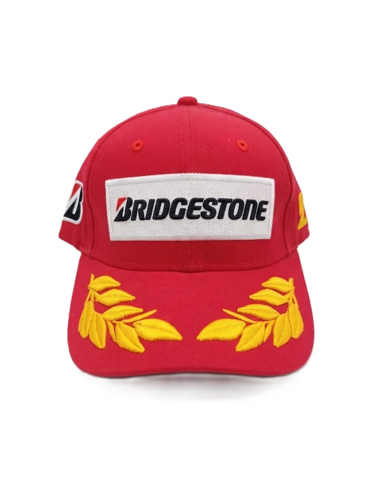 GORRA 3A BRIDGESTONE ROJO AMARILLO