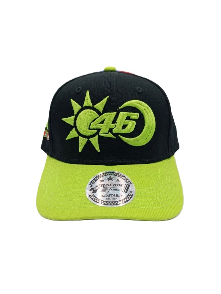 GORRA 3A THE DOCTOR 46 NEGRO VERDE