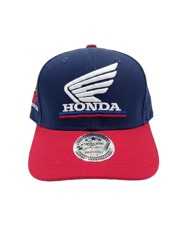 GORRA 3A HONDA AZUL OSCURO ROJO