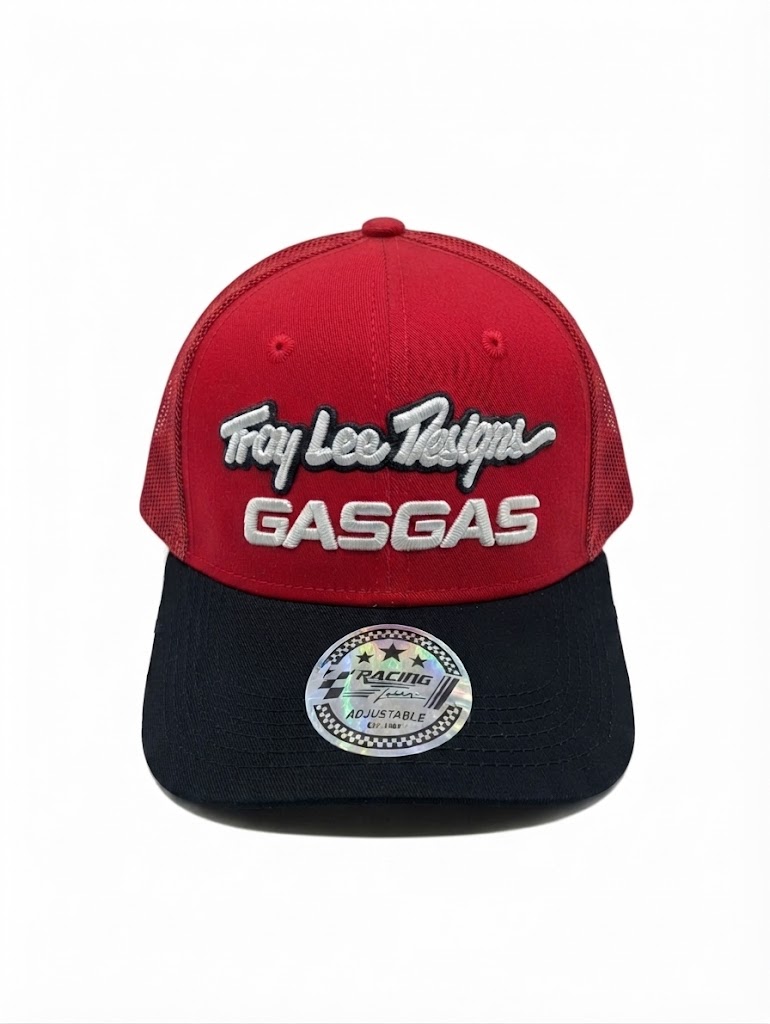 GORRA 3A GASGAS ROJO NEGRO