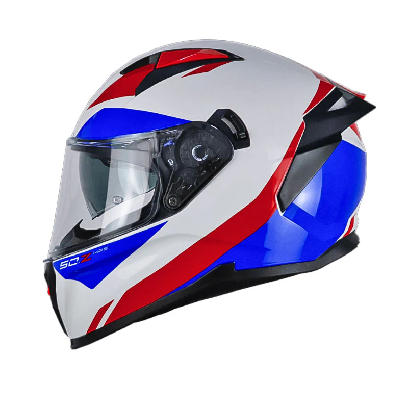 CASCO GIVI H50Z GRAFIC BLANCO AZUL ROJO