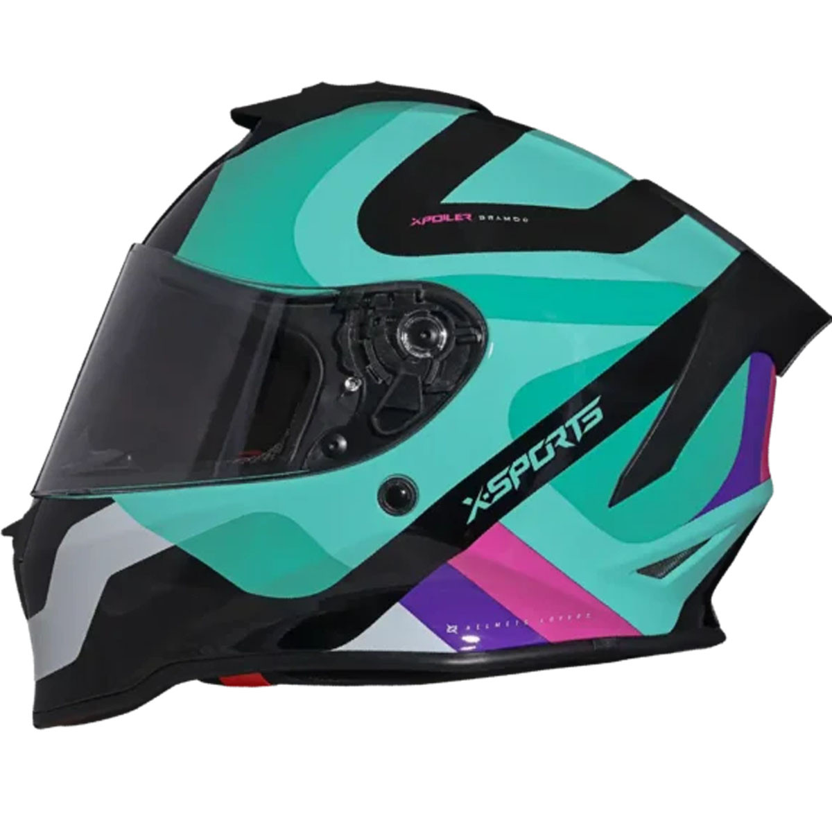 CASCO X-SPORTS V151 BRAMDO AZUL BRILLANTE