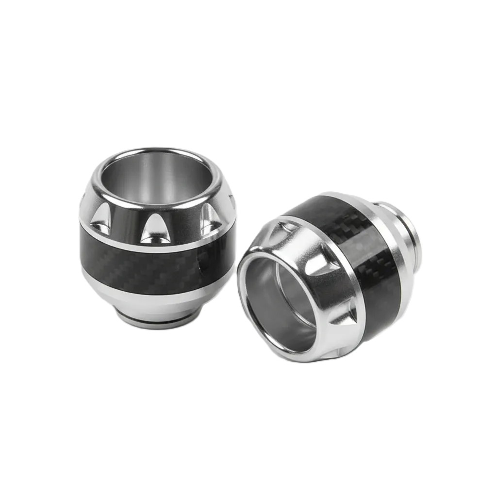 SLIDER BARRAS LUJO CARBONO PLATEADO