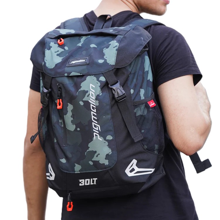 MOTOMORRAL PIGMALION IMPERMEABLE CAMO VERDE