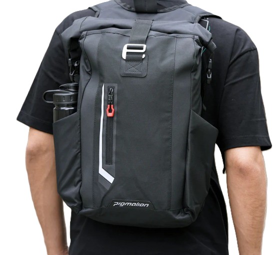 MOTOMORRAL PIGMALION IMPERMEABLE MINIMAL NEGRO