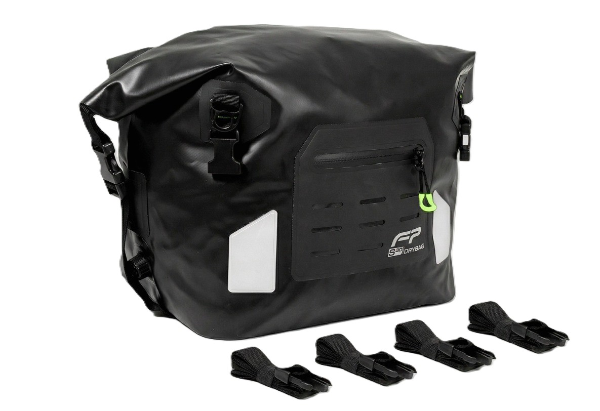 MALETA FIREPARTS DRYBAG IMPERMEABLE S30 C3 NEGRO