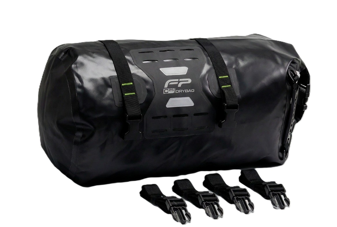 MALETA FIREPARTS DRYBAG IMPERMEABLE  C15 C3 NEGRO
