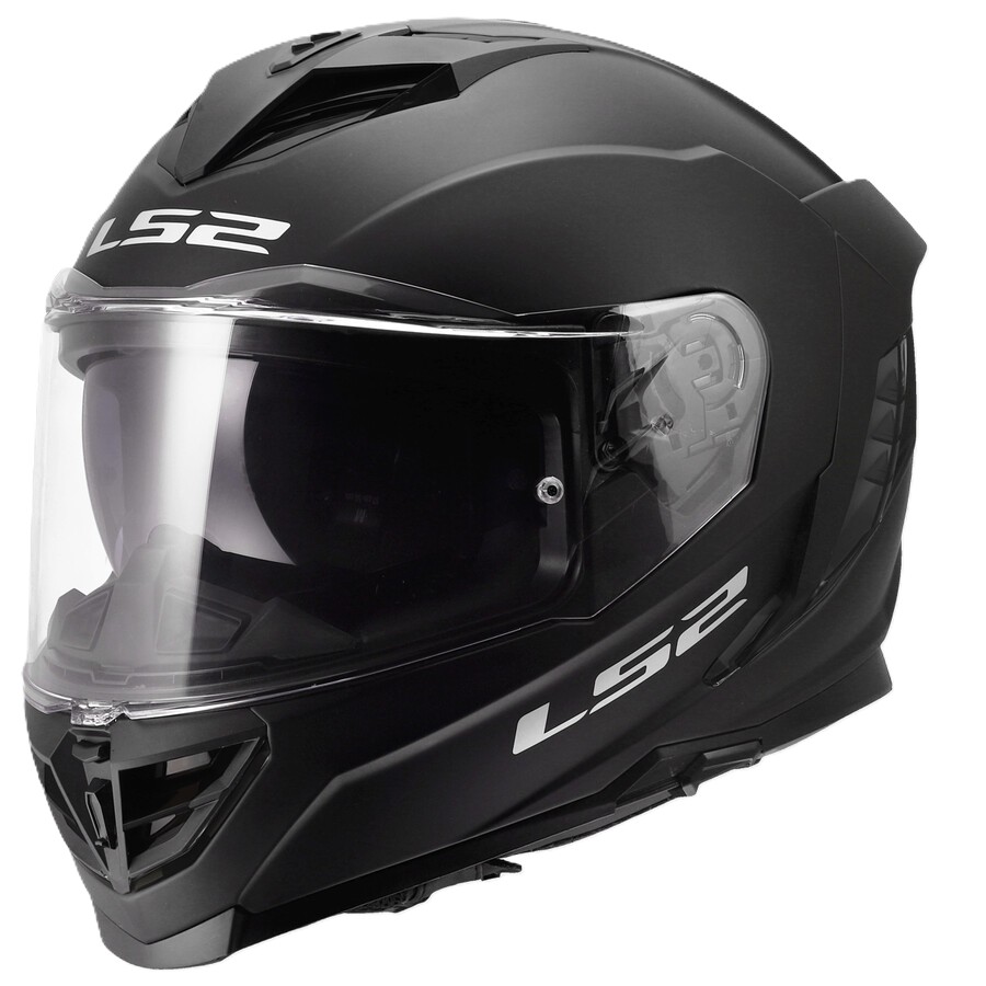 CASCO LS2 FF818 SOLID NEGRO MATE
