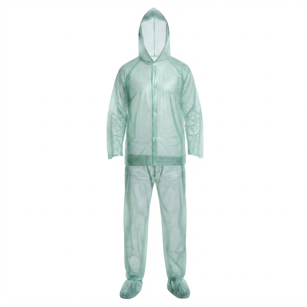 IMPERMEABLE EMERGENCIA VERDE