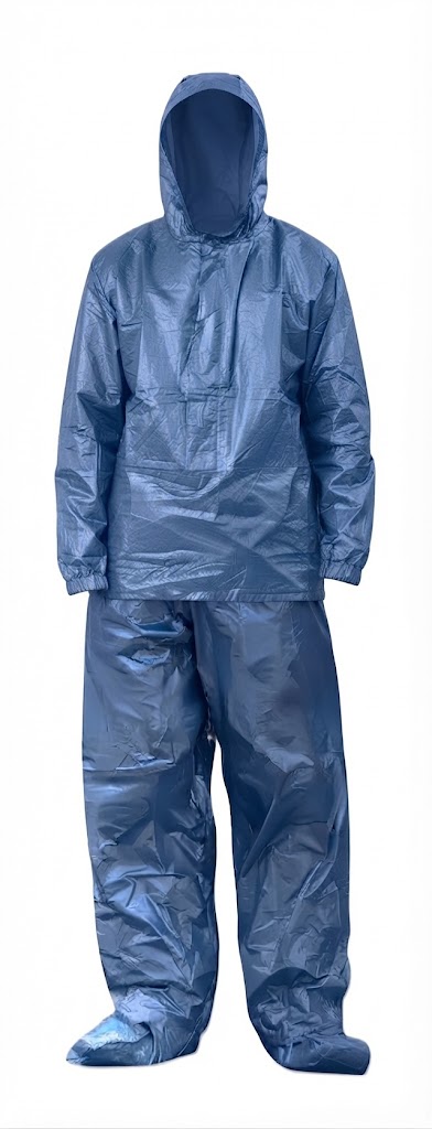 IMPERMEABLE EMERGENCIA NIÑO AZUL