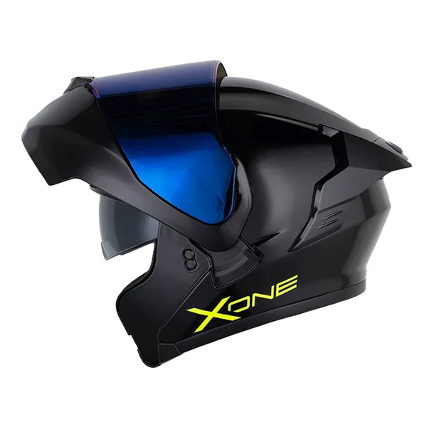 CASCO X-ONE X-3000RS SOLID V2 NEGRO AMARILLO NEON MATE