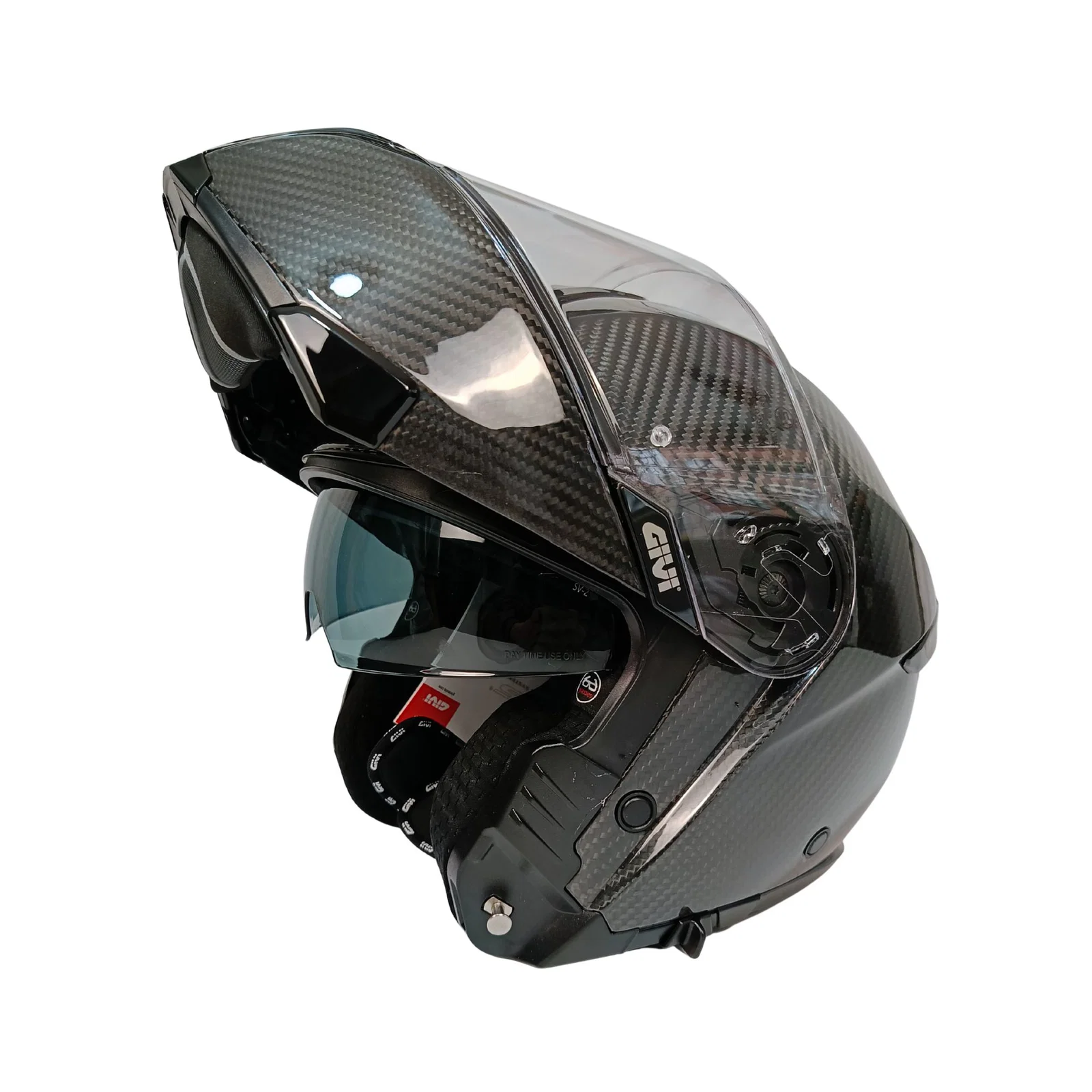 CASCO GIVI X50 SOLID CARBON NEGRO BRILLANTE