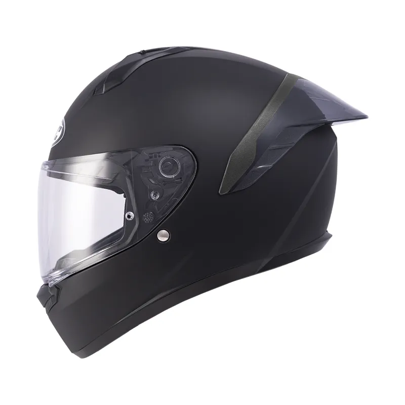CASCO HJC C10 SOLID SEMI FLAT BLACK NEGRO MATE