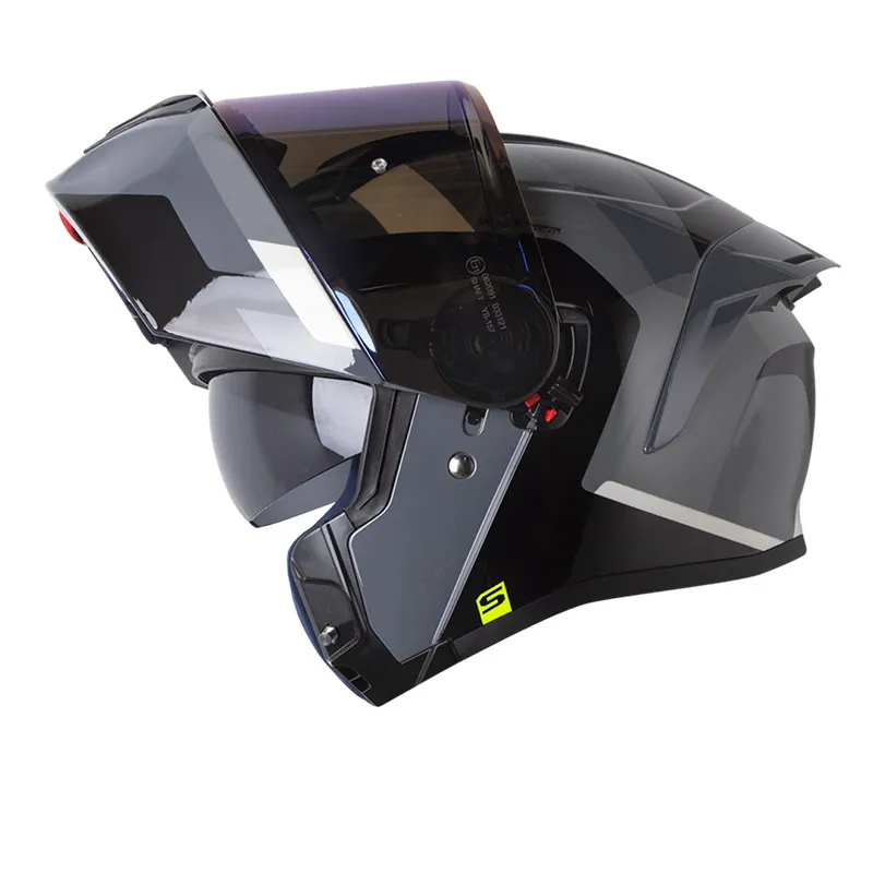 CASCO SHAFT 3820SP MAY GRIS OSCURO GRIS CLARO