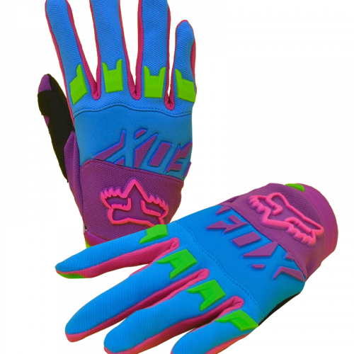GUANTES FOX KIDS MORADO