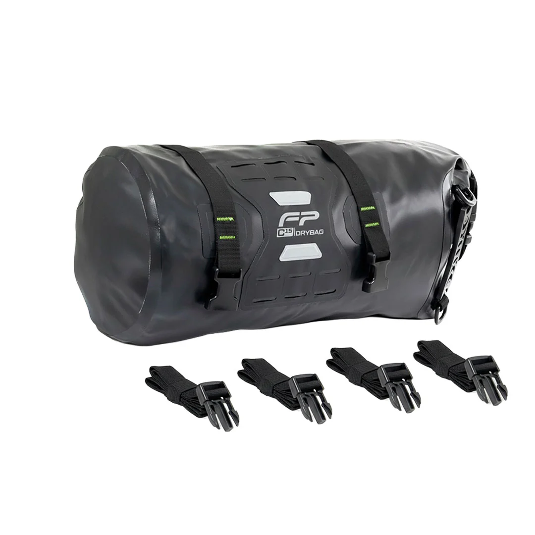 MALETA FIREPARTS DRYBAG IMPERMEABLE  C15 C3 NEGRO