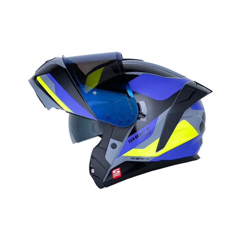 CASCO SHAFT PRO 4200DV BURNT GRIS AMARILLO NEON BRILLANTE