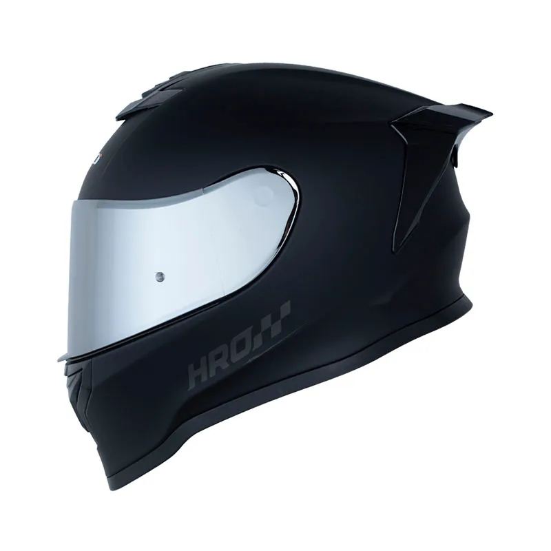 CASCO HRO 506SP SOLID V2 NEGRO GRIS OSCURO MATE