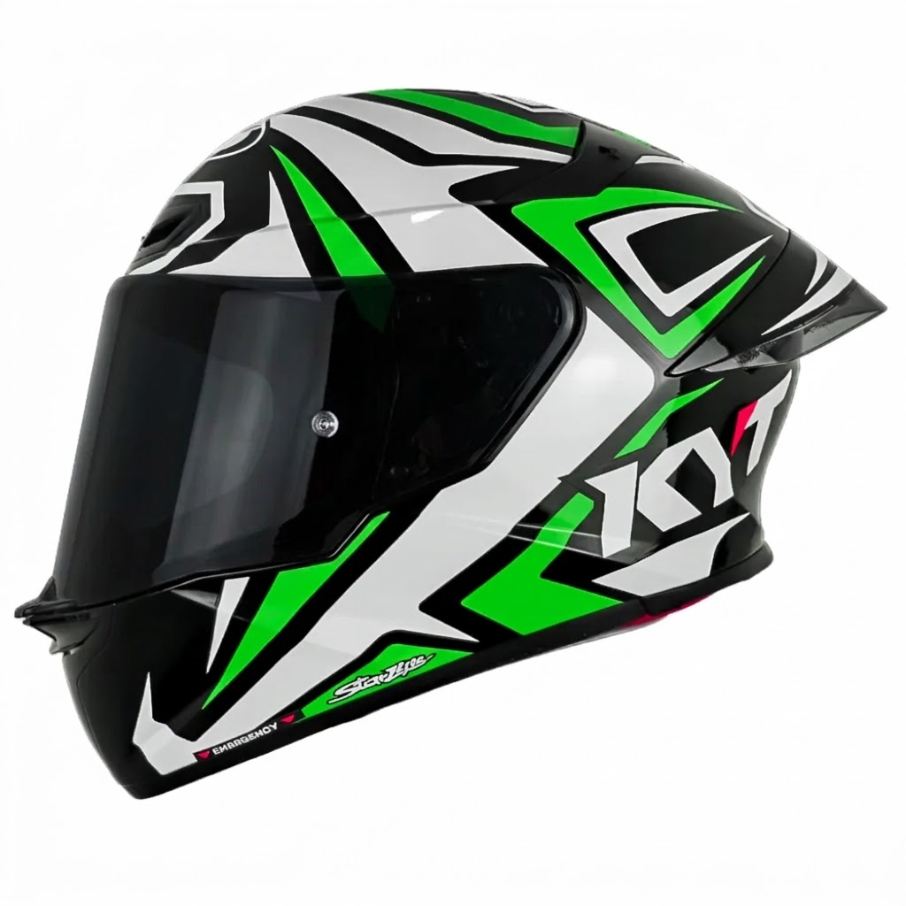CASCO KYT TT REVO ALEX LOWES 2024 REPLICA BRILLANTE
