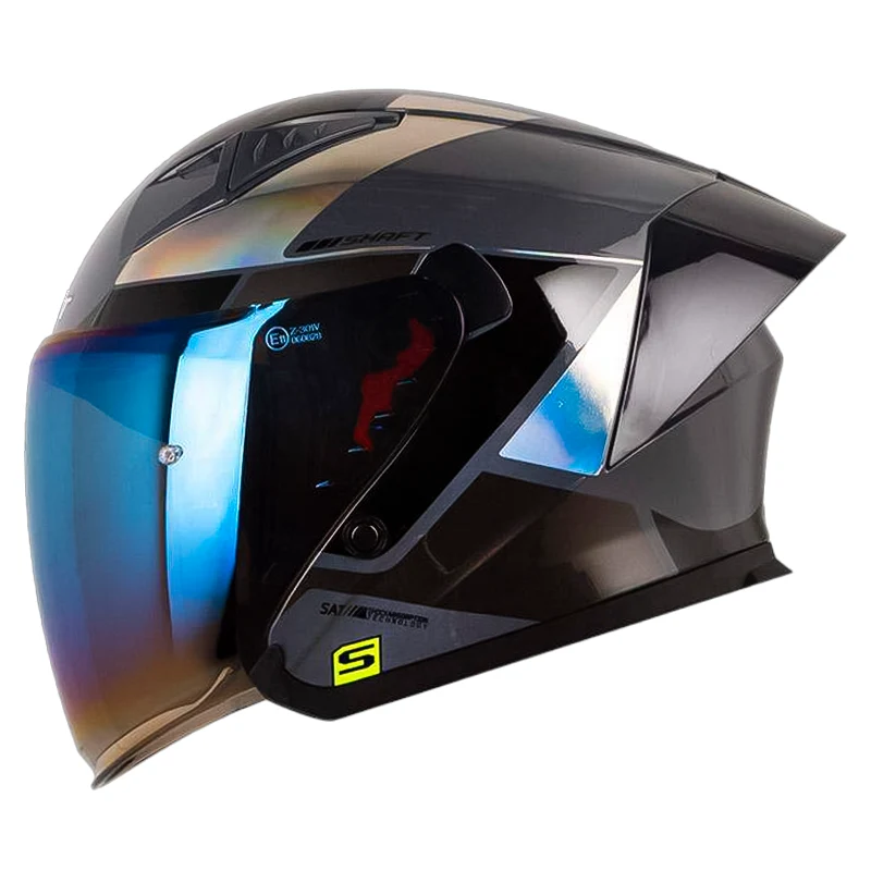 CASCO SHAFT 226 GT PARKER GRIS OSCURO BRILLANTE